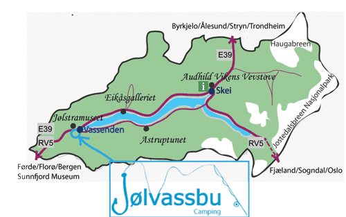 Map Jølster